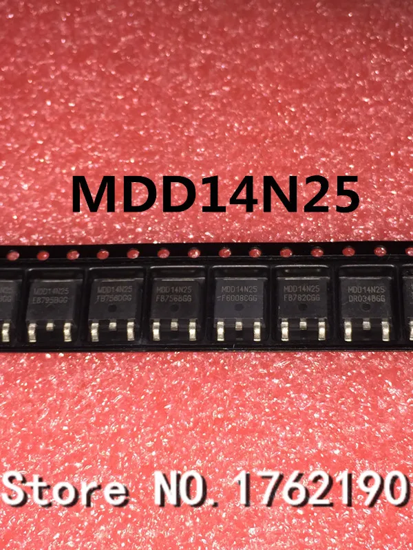 

100PCS/LOT MDD14N25 MDD14N25CRH TO-252 LCD FET 14A 250V