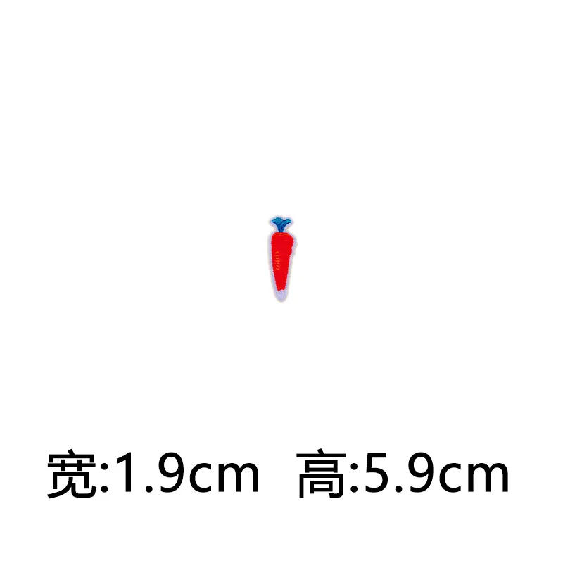 Милый кролик морковь божья коровка медведь собака нашивки в форме бомбы гладить