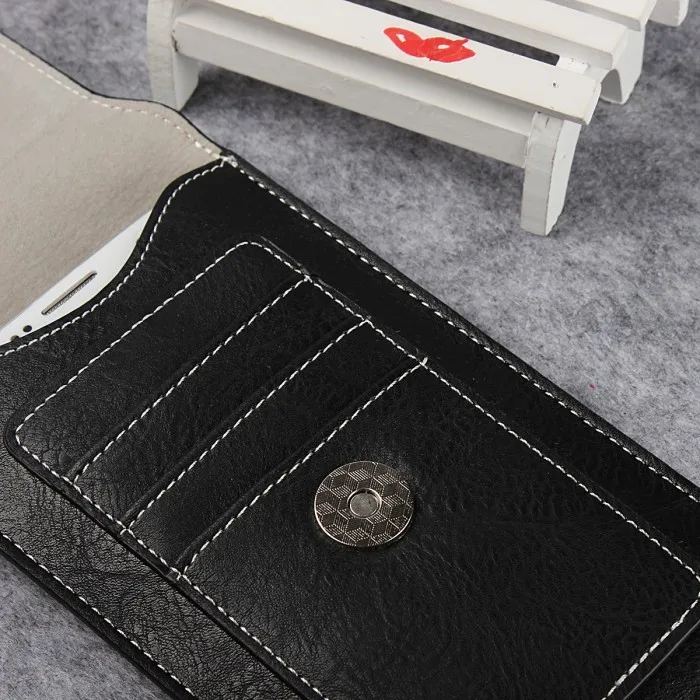 Чехол с зажимом для крепления на Ремне чехол кожаный чехол для мобильного телефона для Samsung Galaxy A3 A5 A7 Coque Fundas универсальный чехол Кожаный чехол-бумажник