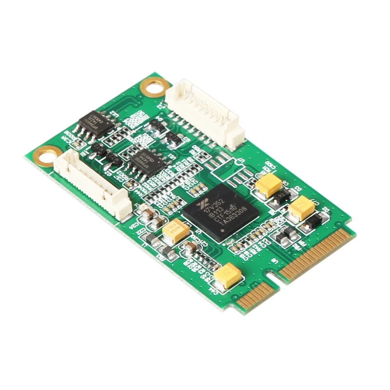 Высокоскоростной 2-портовый RS422 RS485 мини PCI-Express контроллер адаптер