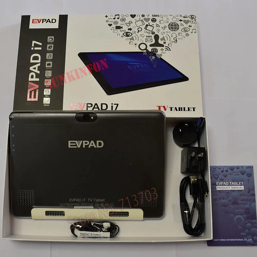 EV планшет i7 2 ГБ 32 ГБ Смарт Android tv Box: 2,4G/5G двойная поддержка Wi-Fi две sim-карты Азия бесплатно ТВ каналы и Объектив Телефона