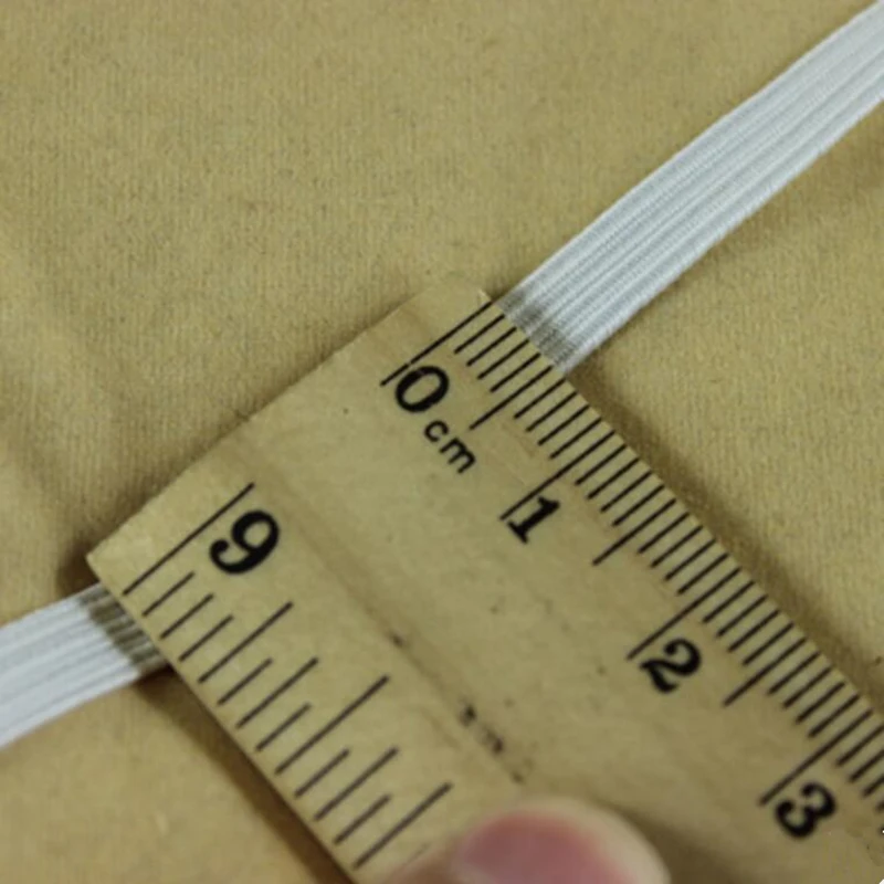 70 ярдов тонкая эластичная лента резиновая лента DIY тесьма для одежды Швейные аксессуары № 2216