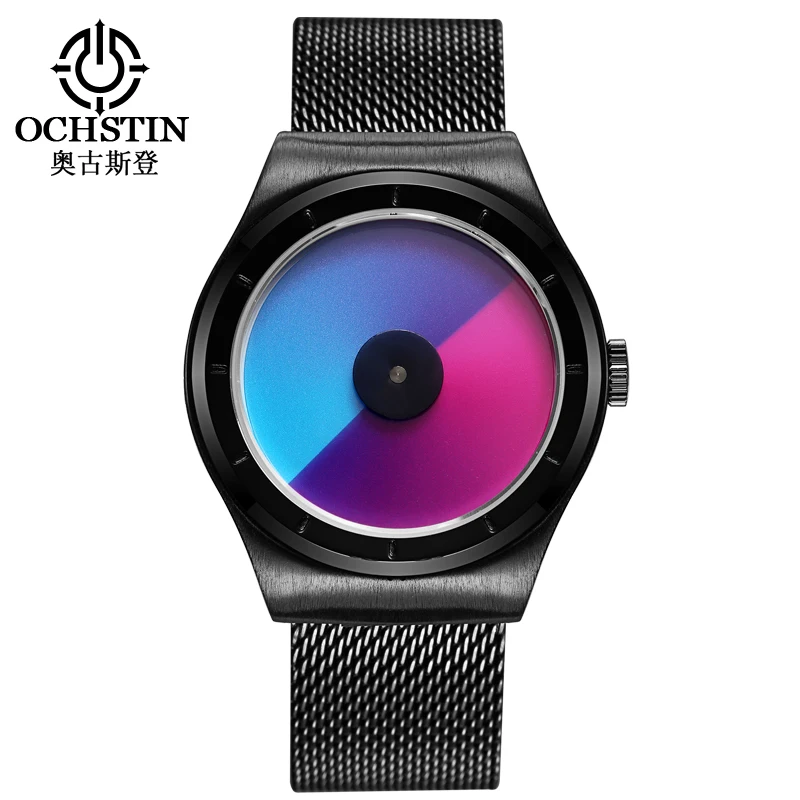 Часы мужские кварцевые с сетчатым браслетом 2018 | Наручные часы