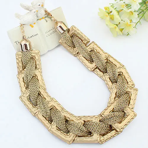 2015 New Summer Fashion Statement Necklace Collar for Women Chunky Handmade Geometric Jewelry Wholesale Zora |