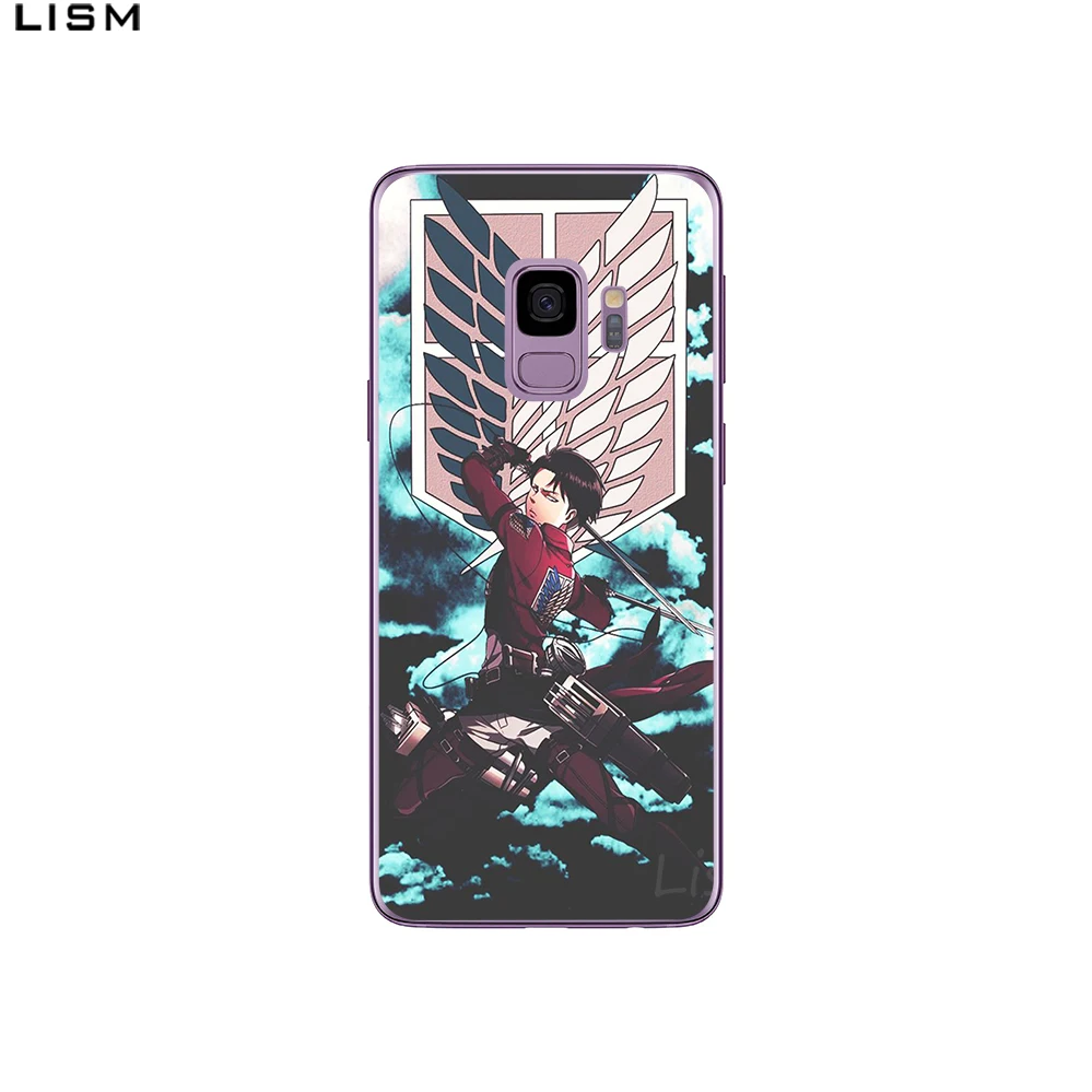 Жесткий чехол LISM Attack On Titan аниме для samsung Galaxy J3 J5 2015 J7 2016 2017 EU Version|Чехлы-накладки| |