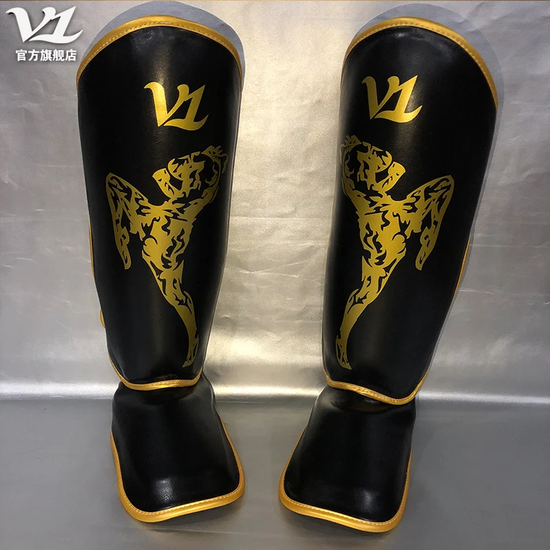 Боксерский щиток для голени MMA подтягивающий ногу Защитные щитки Муай Тай Бокс