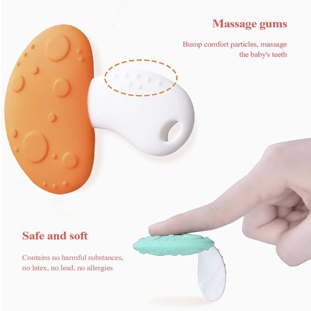 Силиконовый детский Прорезыватель грызунки для новорожденных игрушка в виде