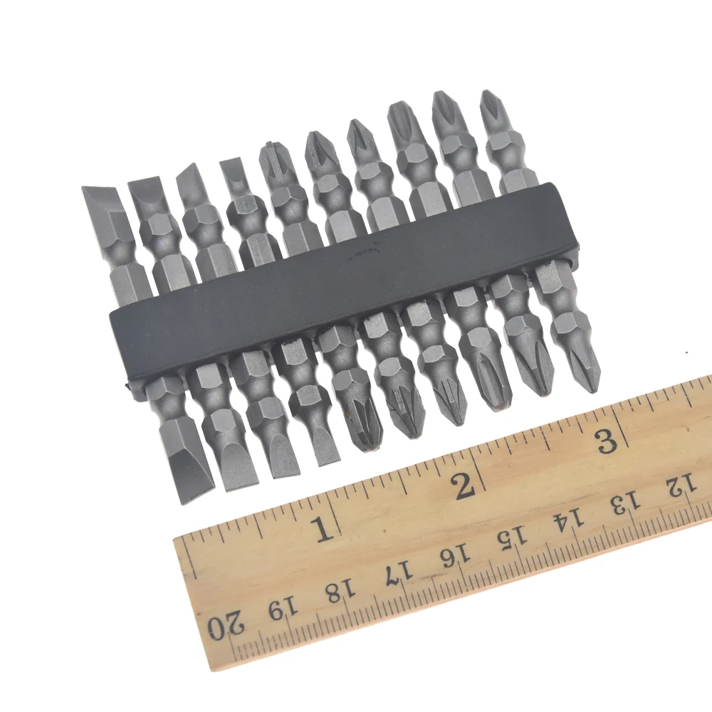 10 шт. электрик беспроводные дрели Магнитная отвертка бит 1/4 шестигранный