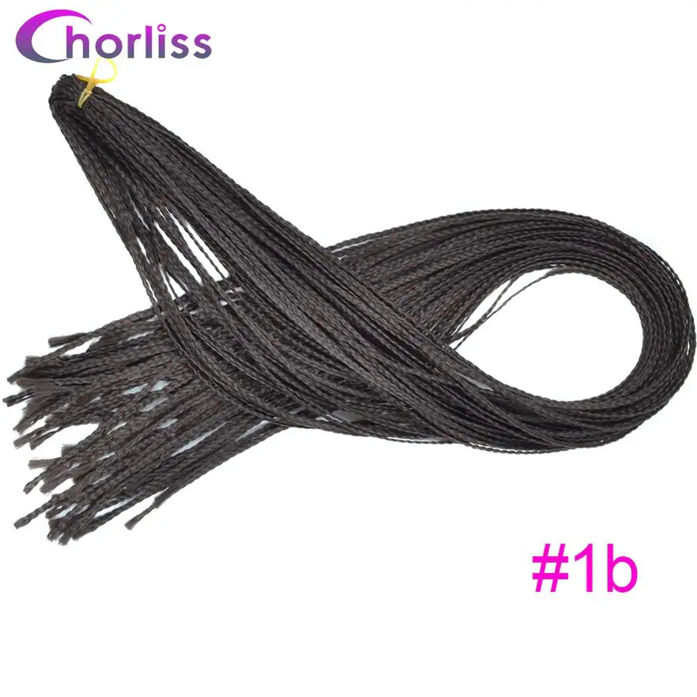 Black Chorliss Zizi косички вязанные крючком косички цветные синтетические косички волосы для наращивания синий серый коричневый розовый блонд волосы для вязания крючком 50 г - Цвет: Black