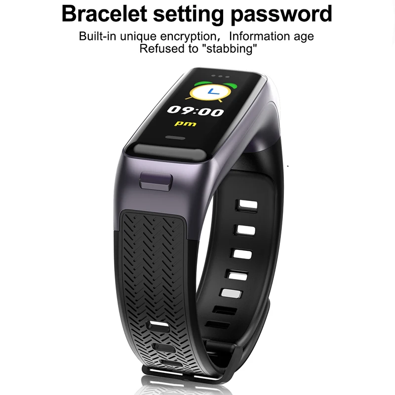 Новый Умный Браслет Bluetooth-гарнитура наушники с ремешком водонепроницаемый