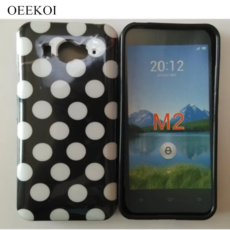 OEEKOI для Xiaomi Mi2s чехол в горошек мягкий гелевый Чехол из ТПУ Mi2S Бесплатная