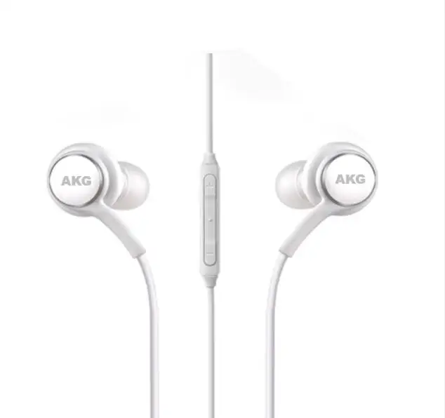 Наушники AKG IG955 3,5 мм наушники-вкладыши с микрофоном Проводная гарнитура для huawei xiaom samsung Galaxy S8/s8+ S9 S10 смартфон - Цвет: white no box