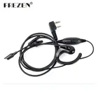 Подвесные наушники с микрофоном, PTT-наушники для Kenwood TYT Baofeng Walkie Talkie CB двухсторонняя радиосвязь