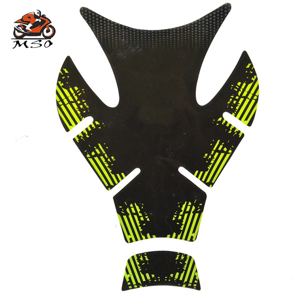 Наклейка на мотоцикл Pad защита бака Танк стикеры s 3D Fishbone стиль для kawasaki NINJA 1000 NINJA250