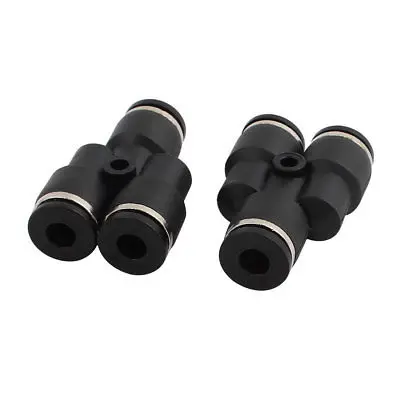 30Pcs Y Type A104 Pneumatic Air 3 Way Quick Fittings Connector 5mm Tube Hose | Обустройство дома