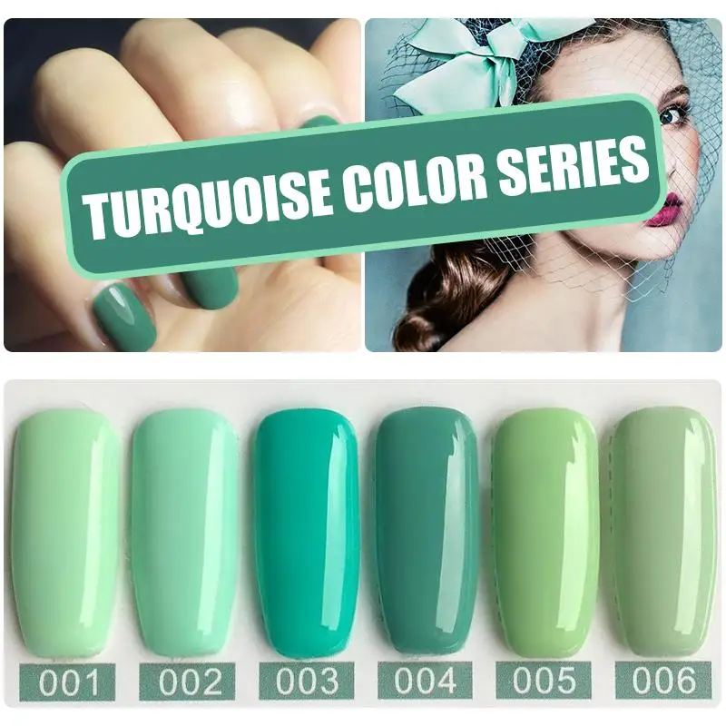 Гель-лак MIZHSE 6 шт. в наборе, лак для ногтей Esmaltes Para Pintar Unha, индивидуальная этикетка, УФ гель-праймер, Гель-лак для ногтей, лак для ногтей - Цвет: SSL