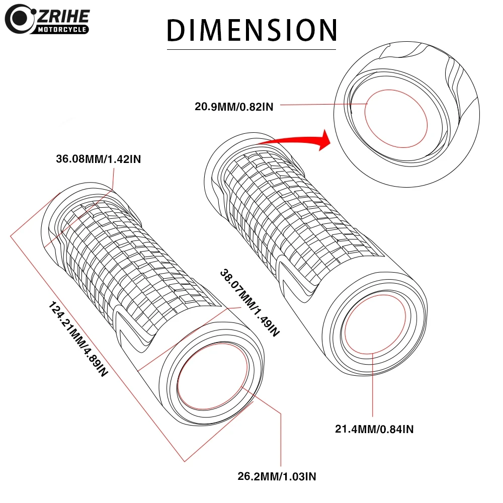 Аксессуары для мотоциклов с ЧПУ 22 мм ручки Aprilia RS125 RS 125 1996 1997 1998 1999 2005|Ручки