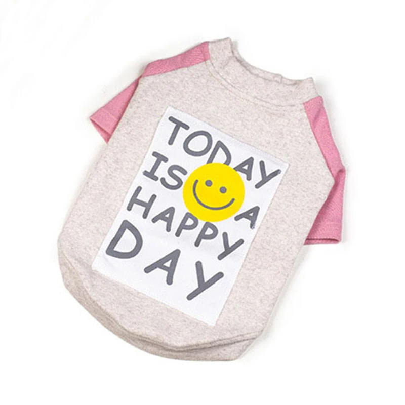 Хлопковый свитер с французским бульдогом одежда для домашних животных маленьких