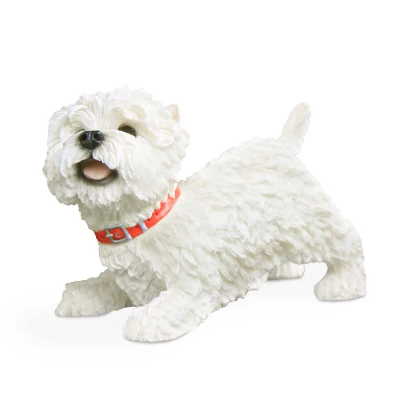 Модель собаки Mnotht 1/6 для Великобритании посмотрите на West Highland Terrier модель из смолы