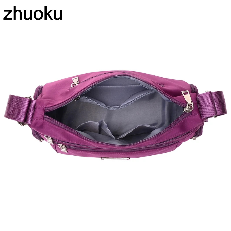 Нейлоновая пляжная сумка мессенджер сумки на плечо для девочек женская