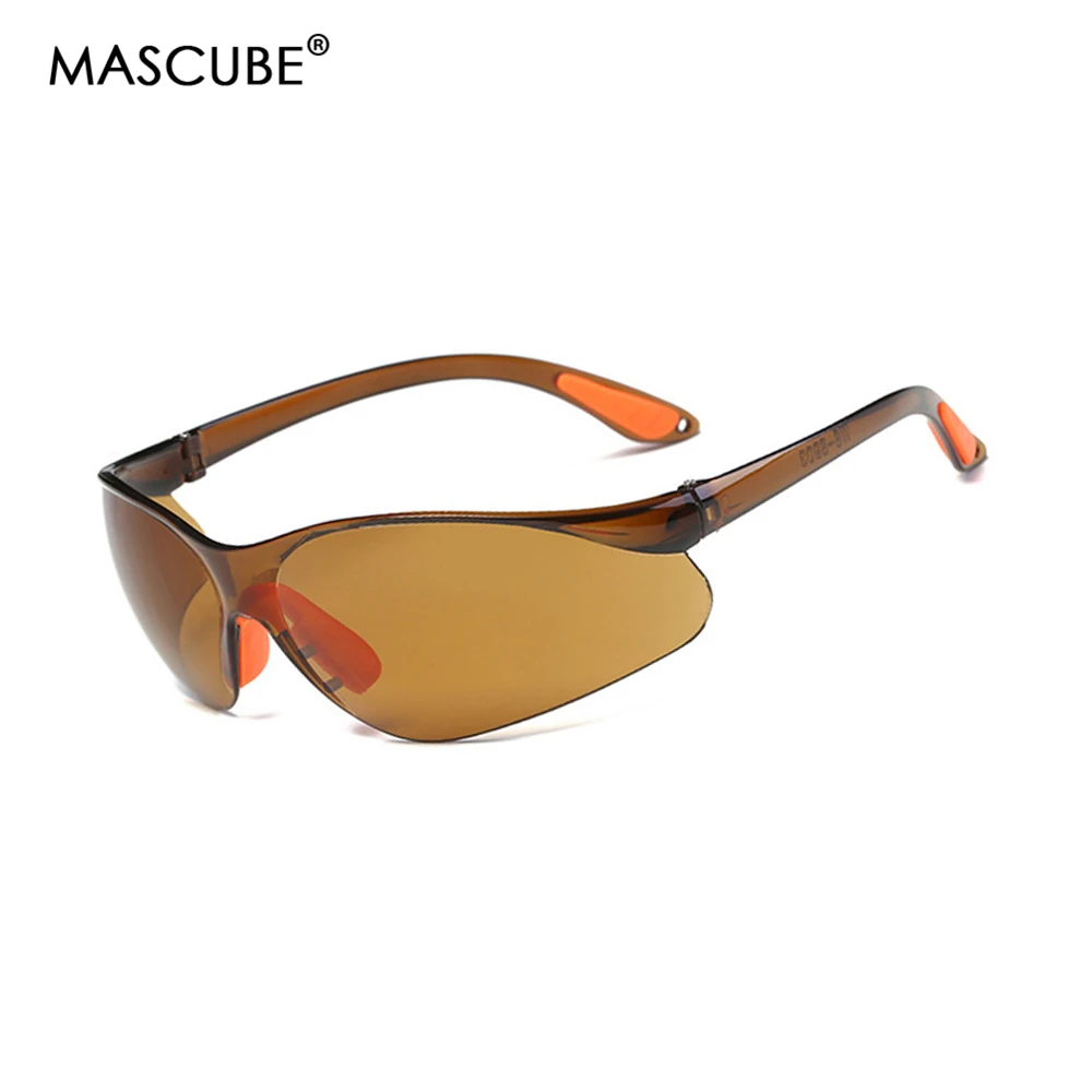 MASCUBE Sport Glasses Shooting Goggles Men Outdoor Windproof Bicycle Cycling Hiking Camping UV400 Protection Eyewear | Спорт и