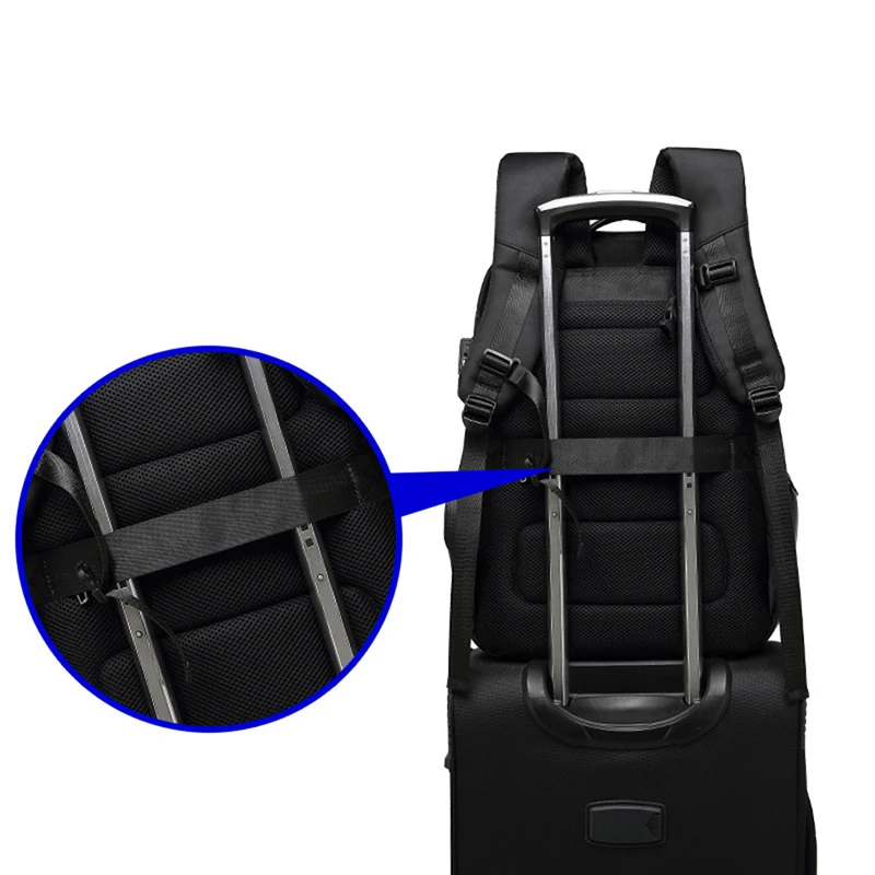 Рюкзак мужской непромокаемый с USB-зарядкой и отделением для ноутбука | Багаж