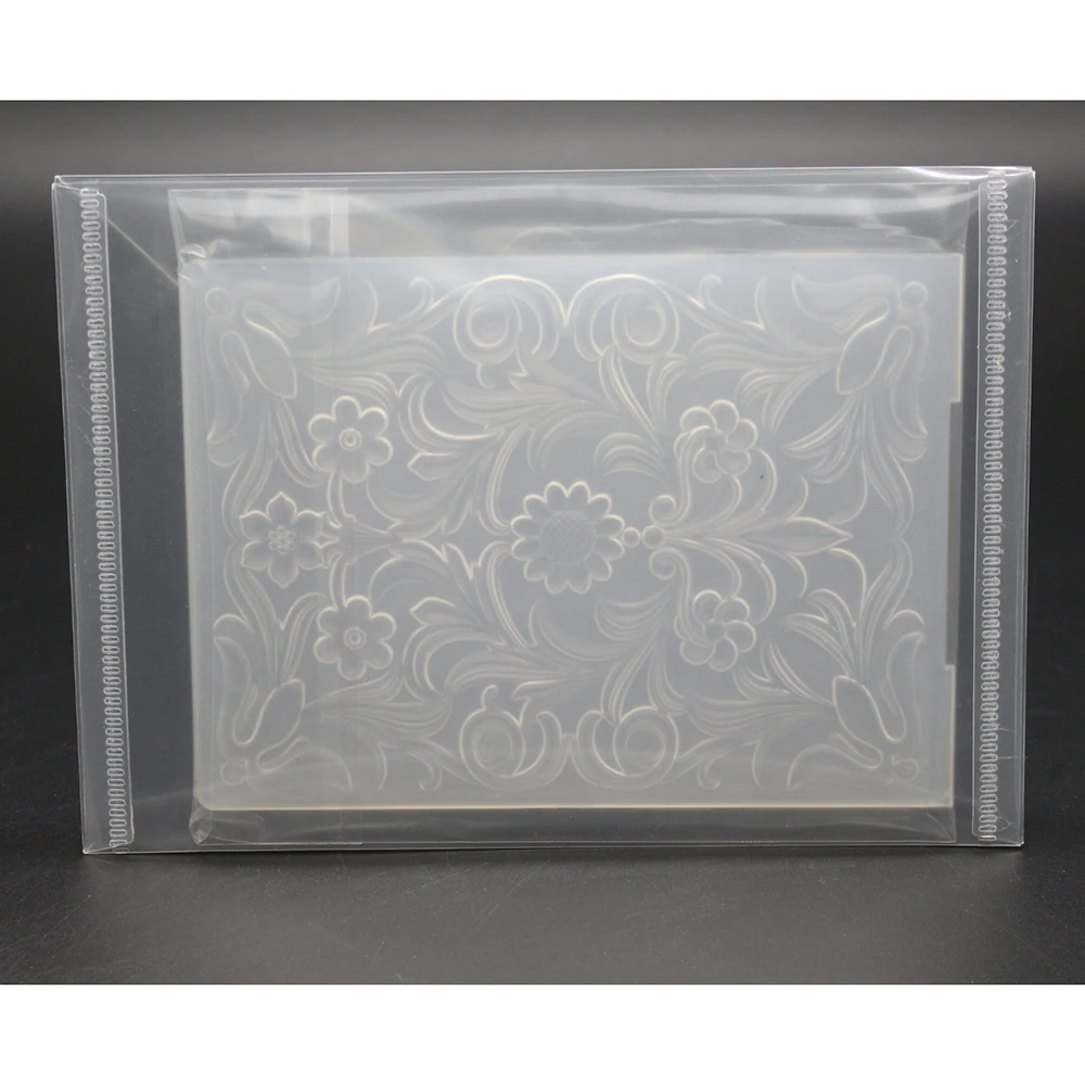 5PCS Resealable Storage Case For Cutting Dies Stencil Album Stamp Crafts Clear Plastic Seal Bags 18x13cm images - 6