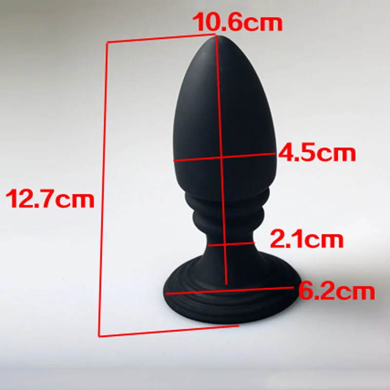 Горячая Распродажа силиконовый фаллоимитатор с присоской Анальная пробка
