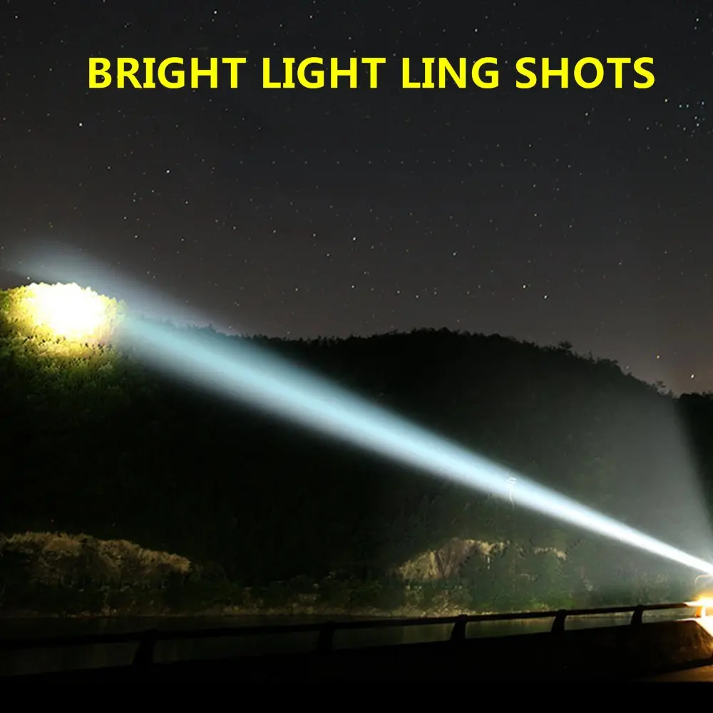 Перезаряжаемый светодиодный фонарик AloneFire высокомощный уличный ручной фонарь