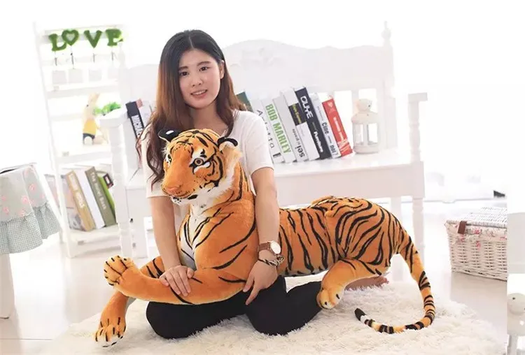 Игрушка плюшевая в виде тигра 130 см 0228|birthday gift|tiger plush toyplush toys |