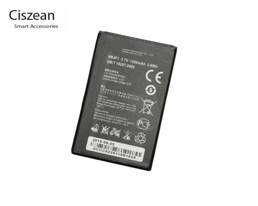 10 шт./лот 1500 мАч HB4F1 батарея для Huawei Ascend E5331 EC5321 E585 M860 IDEOS X5 U8800 C8800 U8220 U8230 E5830 E5838 E5