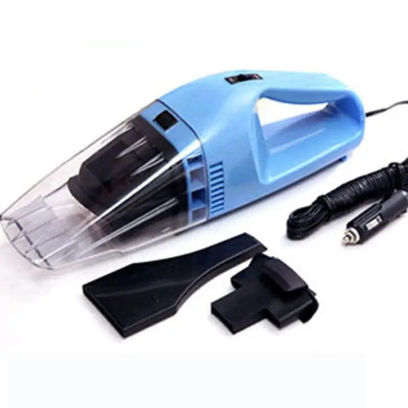 Blue KONGYIDE автомобильный пылесос супер всасывания 12V с высоким уровнем Мощность для сухой и влажной уборки Портативный ручной чистки автомобиля J20 - Цвет: Blue