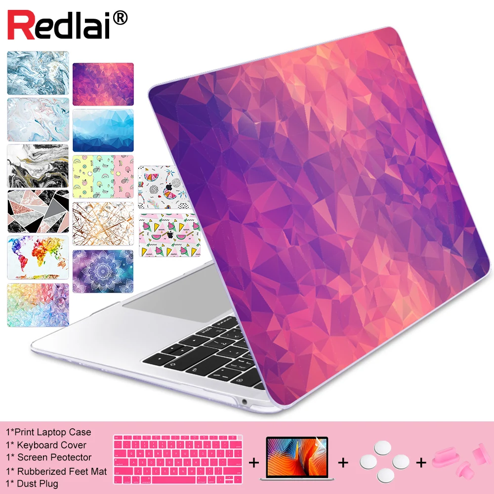 Чехол для ноутбука MacBook Air Pro Retina 12 13 A1932 A2179 2020 15 16 дюймов Сенсорная панель A2141 A2159