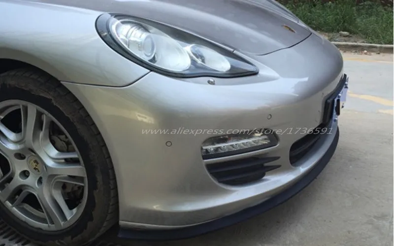 Бампер автомобиля губы для Porsche Panamera 970/911 авто спереди губ отражающая губы юбка/комплект тело/ кузов боковая защита
