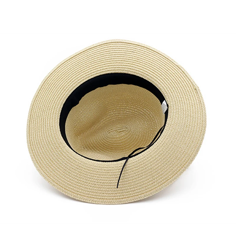 Летняя женская соломенный джазовый шляпа дамские фетровые шляпы с кисточкой