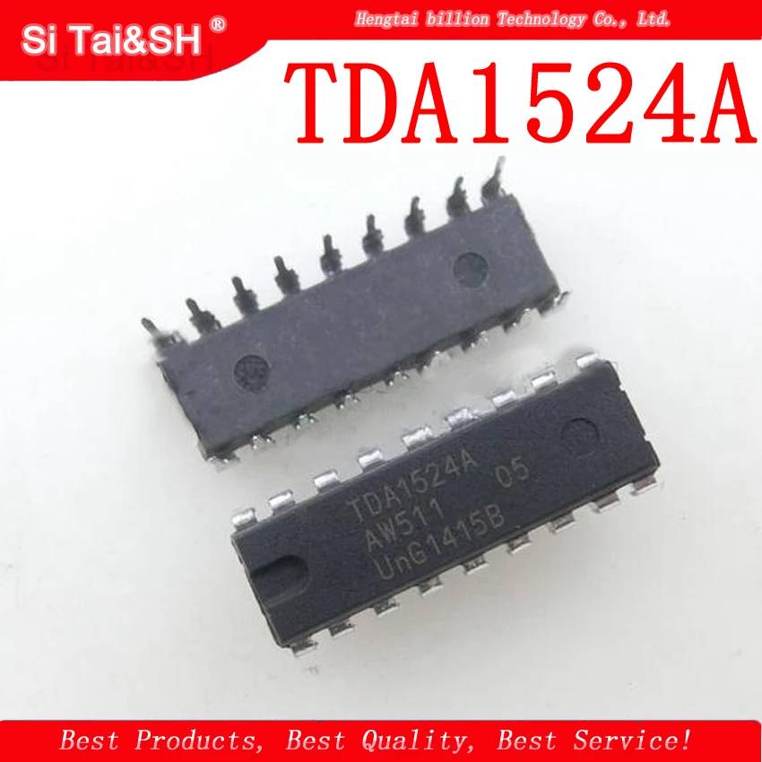 10 шт. TDA1524A DIP18 TDA1524 DIP-18 1524A DIP
