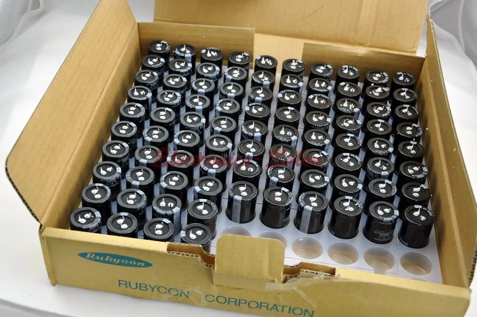 (2 шт./лот) Японский RUBYCON USC 10000 мкФ 63V электролитический конденсатор для усилителя