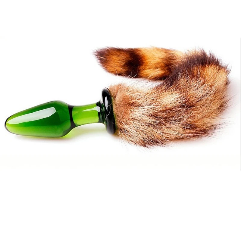 Маленький размер анальные игрушки Новая любовь искусственный Лисий хвост