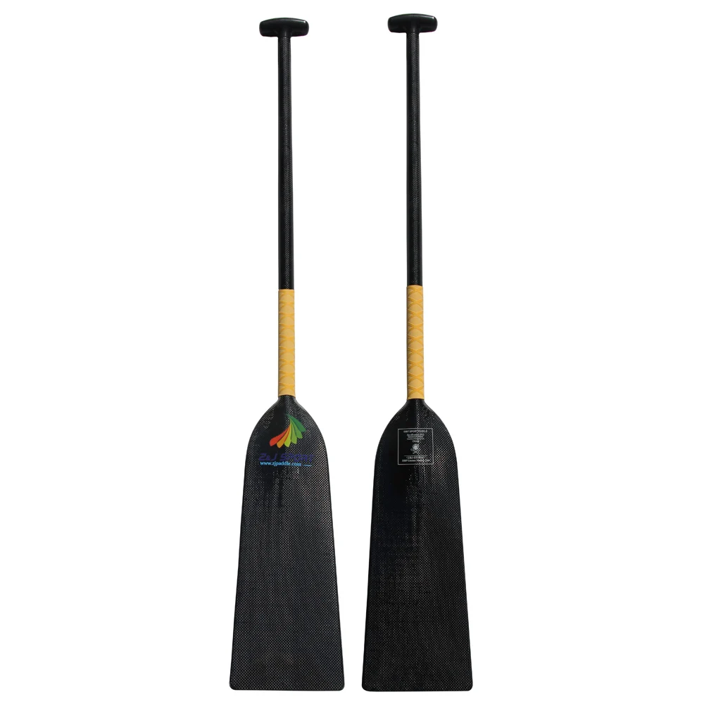 Z& J SPORT тип IDBF одобренный цельный карбоновый Дракон лодка весло с 3 ручками вариант