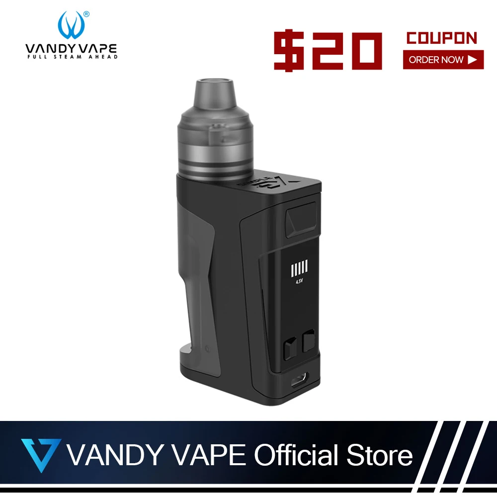 Vandyvape простой EX Kit электронная сигарета с BOX Mod и RDA емкость распылителя 4 мл блок