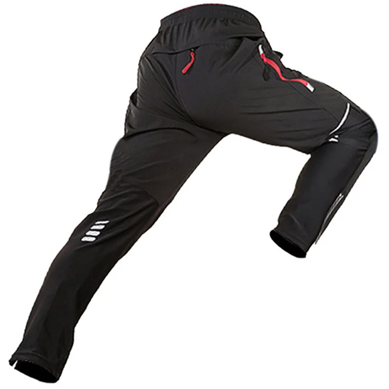 Black with M Мужские и женские спортивные дышащие летние штаны для езды на велосипеде, велосипедные штаны, одежда для езды на велосипеде, велосипеде, рыбалки, фитнеса - Color: Black with M