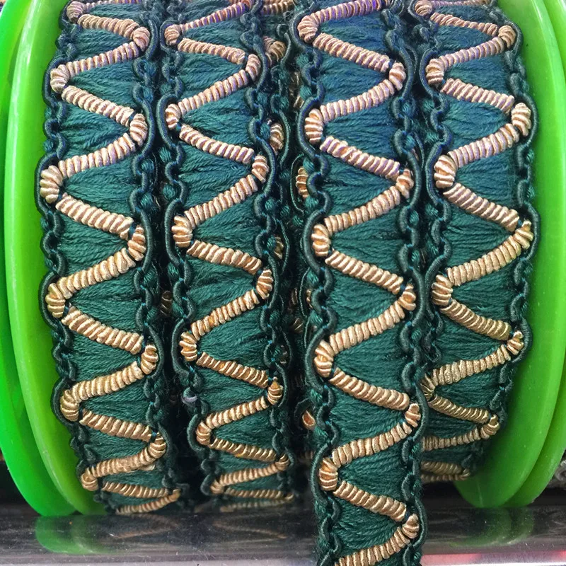 

13mm colorful cord woven ribbon webbing, 7 colors available, CS180111A