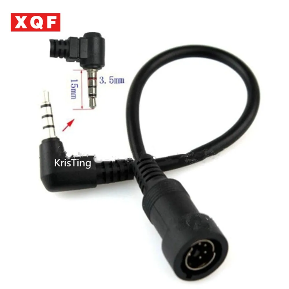 XQF последние 6-контактный Mini DIN разъем кабеля foryaesu Vertex радио VX-2R VX-5R с бесплатной
