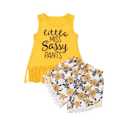 2 шт. жилет с кисточками для маленьких девочек | Детская одежда и обувь