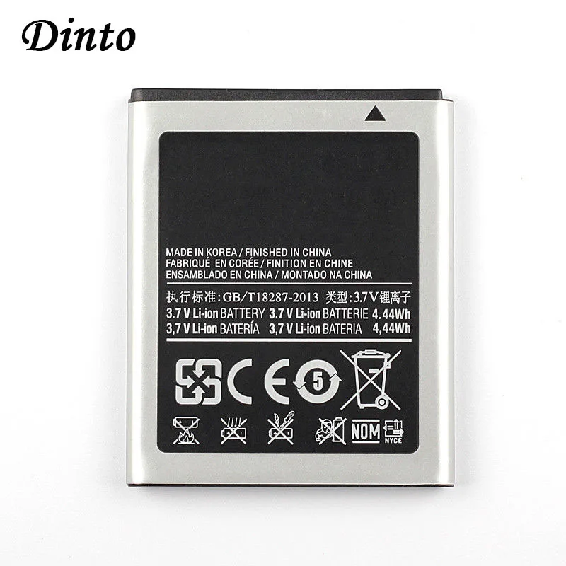Высококачественный запасной аккумулятор для телефона Dinto EB494353VU EB494353VA 1200 мАч Samsung