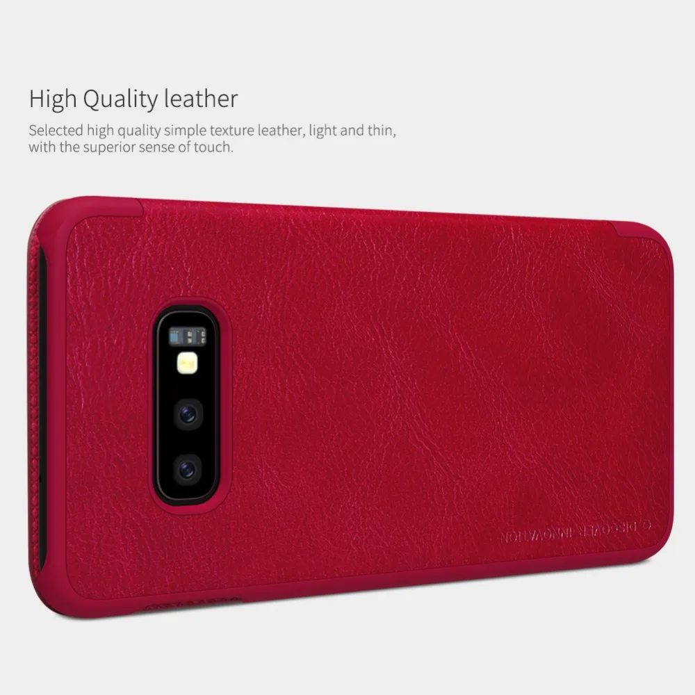 Чехол для samsung Galaxy S10, чехол NILLKIN Qin, винтажный кошелек, флип-чехол, чехол, funda для Galaxy S10 Lite S10e, флип-чехол из искусственной кожи чехол