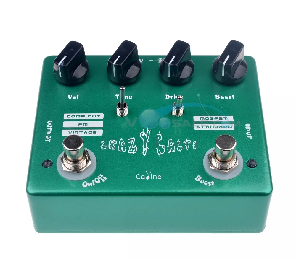 Caline CP-20 сумасшедшие кактусы педаль для гитарного эффекта овердрайв True Bypass дизайн эффектов педали+ CP-03 фильтр шума аксессуары для гитары