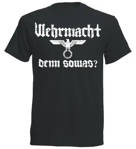 Футболки 2019, брендовая одежда, приталенная модная футболка с принтом, Мужская одежда, футболка вермахт, начесом Мужские футболки