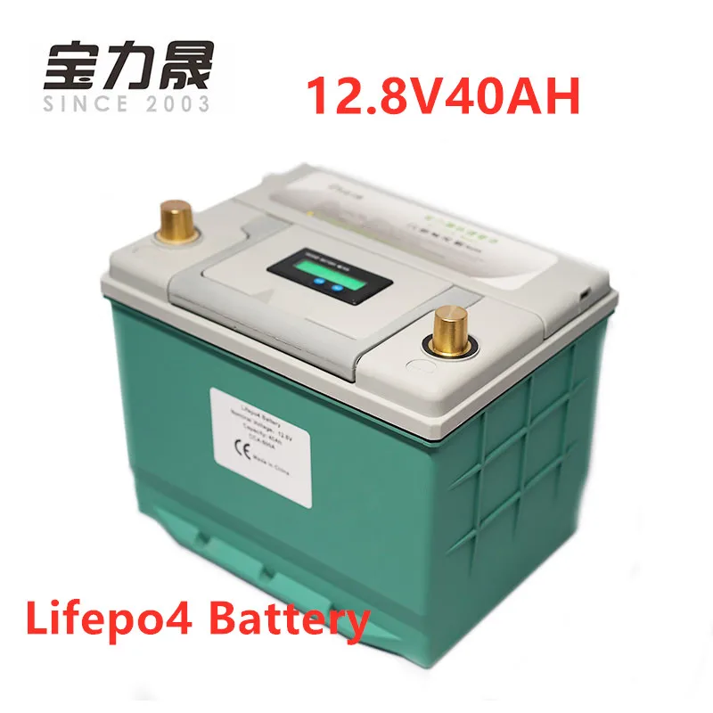 12V 40Ah lifepo4 батарея с BMS Coulomet SUV auto RV глубокие циклы 4000 раз 12 8 V не AGM 60Ah EU US TAX