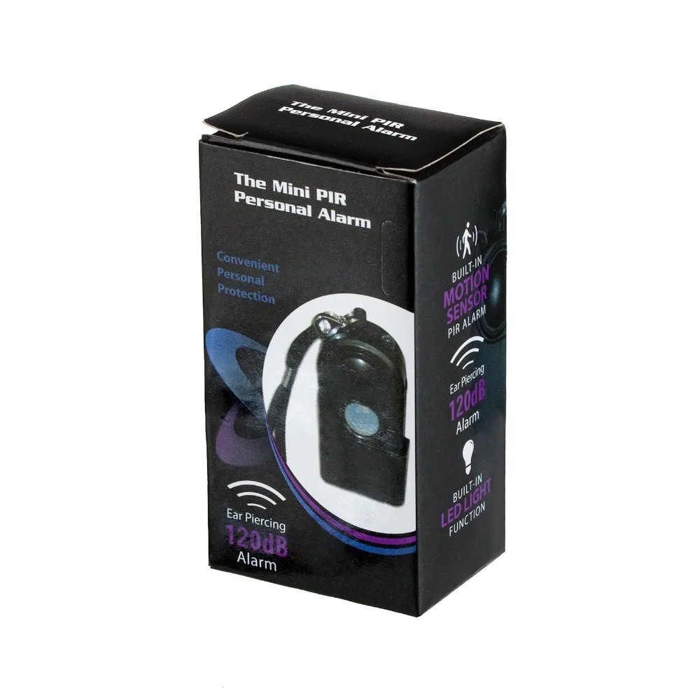 120dB Кемпинг сигнализации инфракрасный детектор движения персональное защитное